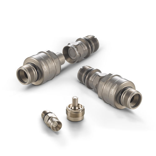 Raccordo per liquidi refrigeranti - CGD - Stäubli Fluid Connectors - rapido / in ottone nichelato / in lega d'alluminio