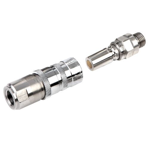 Raccordo idraulico - CBX - Stäubli Fluid Connectors - rapido / in acciaio inossidabile / compatto