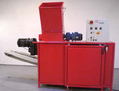 Compattatore per rifiuti per plastica - C.K. Teknik A S - monoblocco