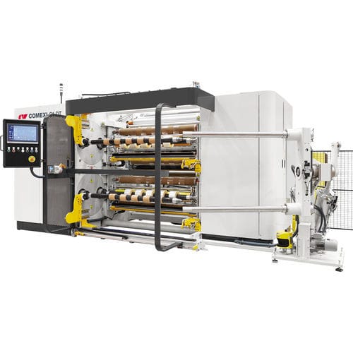 Taglierina ribobinatrice doppia - S1 DT - Comexi Group Industries - di automatizzazione / di rulli / multipla