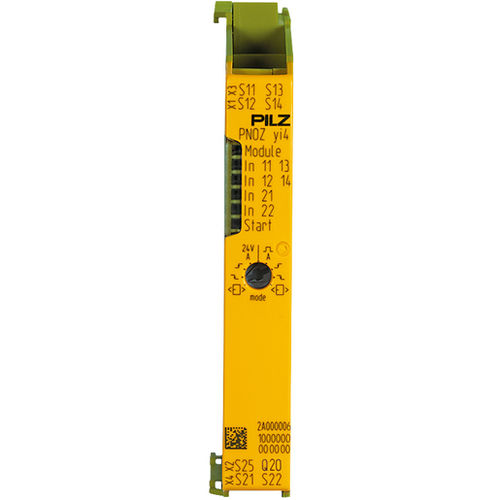 Modulo di estensione I/O - PNOZ yi4 2DI T3C - PILZ - per relè di sicurezza / modulare