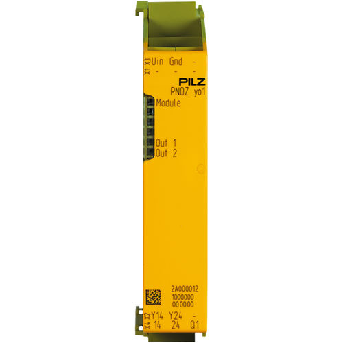 Modulo di estensione I/O - PNOZ yo1 2SO - PILZ - per relè di sicurezza / modulare