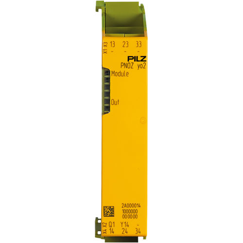 Modulo di estensione I/O - PNOZ yo2 3NO - PILZ - per relè di sicurezza / modulare