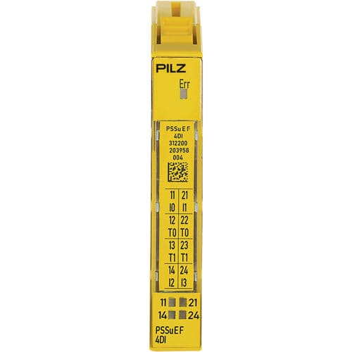 Modulo I/O digitale - PSSu E F 4DI - PILZ - a 4 I / di tensione