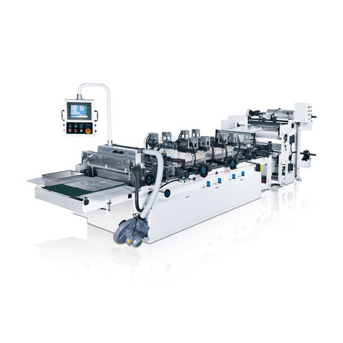 Macchina per la produzione di sacchi in plastica - AMM-DS series - Dah Bah Machinery Industrial Inc. - di carta / automatica