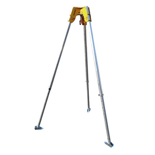 Paranco tripode in alluminio - CT3 - HUCHEZ - articolato / compatto / resistente alla corrosione