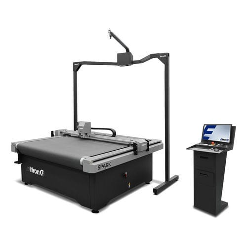 Macchina da taglio automatica - SPARK C - Elitron IPM S.r.l. - a lama / per materie plastiche / per tessuti