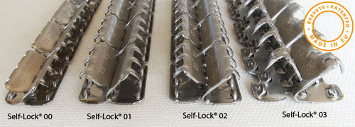 Giunzione di nastri trasportatori per carichi leggeri - SELF-LOCK ® - MLT MINET LACING TECHNOLOGY SA
