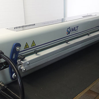Pressa di vulcanizzazione - MLT MINET LACING TECHNOLOGY SA - per nastro trasportatore in PVC / per giunzione di nastro trasportatore / con raffreddamento ad aria