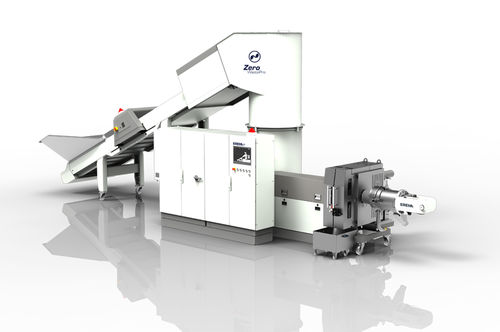 Estrusore monovite - INTAREMA® ZeroWastePro series - EREMA Engineering Recycling Maschinen und Anlagen - di riciclaggio / di pellicole di plastica / compatto