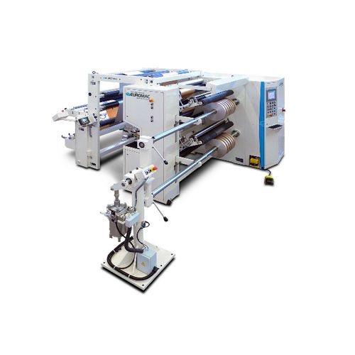 Taglierina ribobinatrice automatica - TB-3p - EUROMAC - compatta / ad uso polivalente