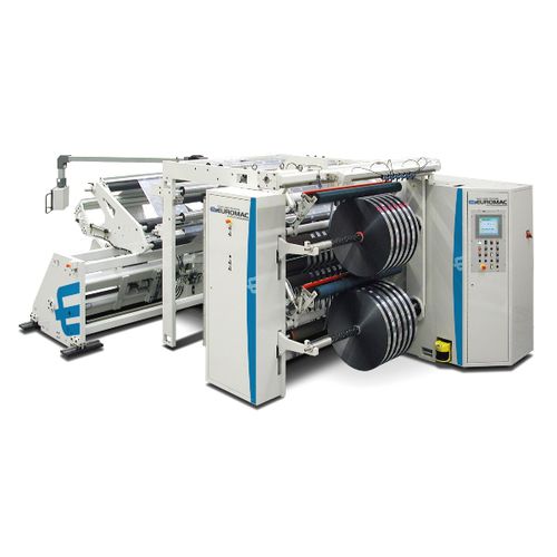 Taglierina ribobinatrice automatica - TB-3  - EUROMAC - doppia / ad uso polivalente