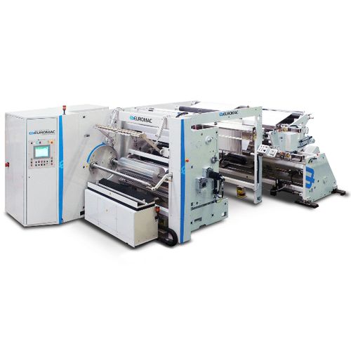 Taglierina ribobinatrice automatica - TB-3T1 - EUROMAC - ad uso polivalente / per imballaggi