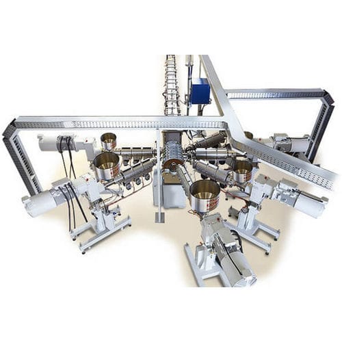 Linea di estrusione 6 strati - Extrudex Kunststoffmaschinen GmbH - per tubi / per termoplastici