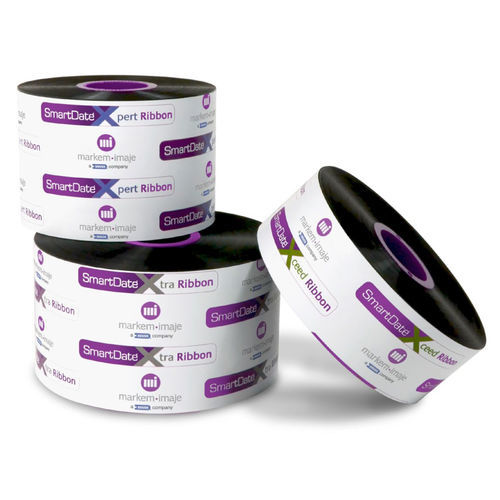 Nastro a trasferimento termico a base di resina - SmartDate X series - MARKEM-IMAJE - per stampante di etichette / per carta / bianco