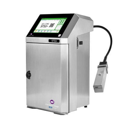 Stampante a getto di inchiostro continuo - 9750 PLUS - MARKEM-IMAJE - da integrare / a colori / con touch screen