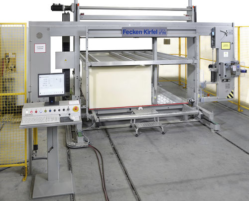 Macchina da taglio a lama continua - C 56 - Fecken-Kirfel GmbH & Co. KG, Maschinenfabrik - per materie plastiche / CNC / sagomatura