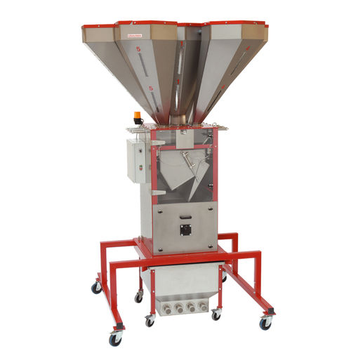 Miscelatore-dosatore gravimetrico - FGB 25 - Ferlin Plastics Automation - di granulato / per granulati plastici / per l'industria delle materie plastiche