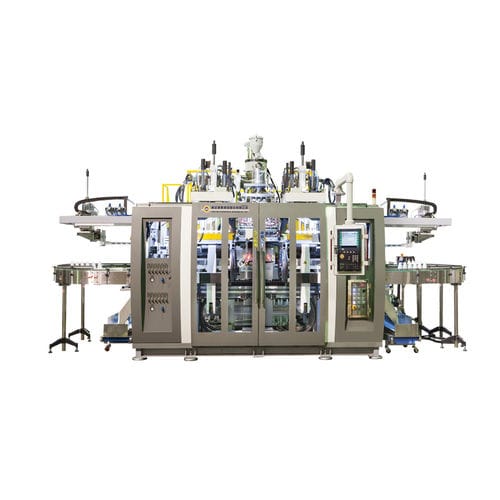 Macchina di soffiaggio di estrusione - FK/HBA75GT04XD - Fong Kee Iron Works Co., Ltd. - per bottiglie / a doppia stazione / idraulica
