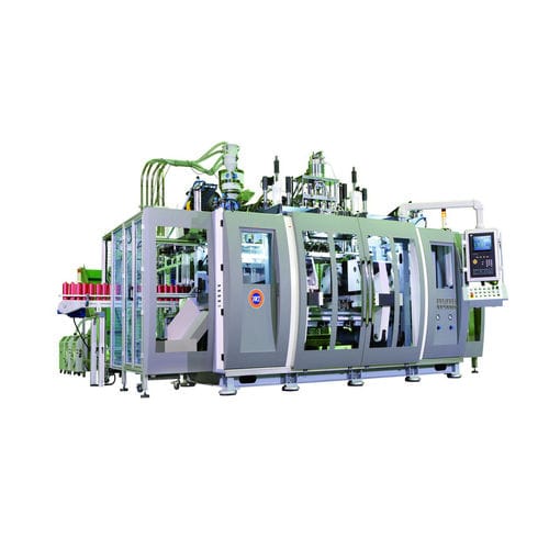 Macchina di soffiaggio di estrusione - FK/HBA-45/65GT04QD - Fong Kee Iron Works Co., Ltd. - per bottiglie / a doppia stazione