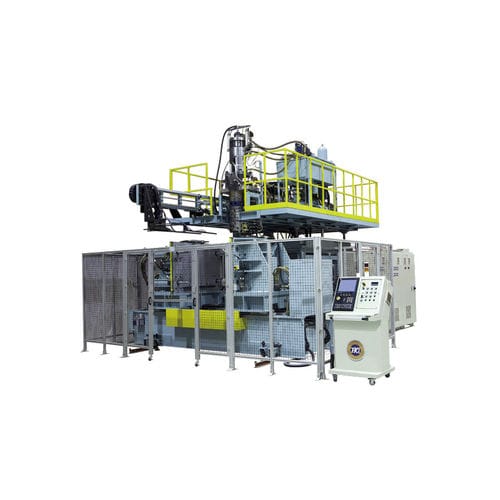 Macchina di soffiaggio di estrusione - ABI-100GLK1098 - Fong Kee Iron Works Co., Ltd. - per contenitore di grandi dimensioni / di lattine per prodotti alimentari / a stazione unica