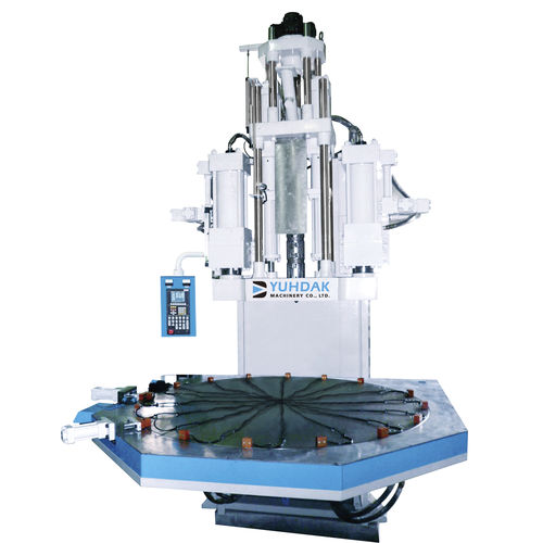 Pressa ad iniezione verticale - YL series - HUARONG PLASTIC MACHINERY CO., LTD. - idraulica / elettrica ed idraulica / per PVC