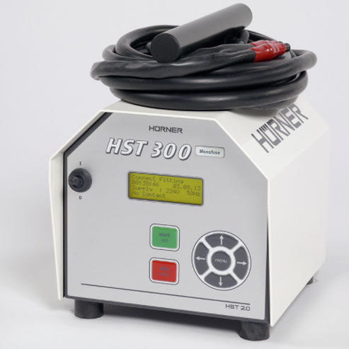 Saldatrice per elettrofusione - HST 300 MONOFUSE - HÜRNER Schweisstechnik - portatile