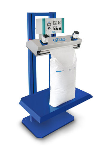 Saldatrice ad impulso semiautomatica - SSV 440 - Huzap GmbH - a comando elettrico / orizzontale / per sacchi