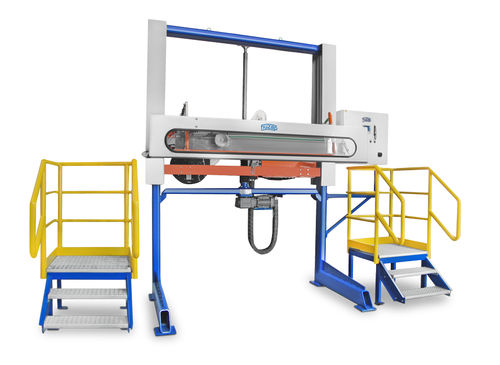 Saldatrice ad impulso semiautomatica - SSV 2350 - Huzap GmbH - sottovuoto / a comando elettrico / orizzontale