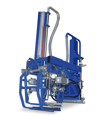 Saldatrice ad impulso semiautomatica - SV 440 LE - Huzap GmbH - sottovuoto / a comando elettrico / orizzontale
