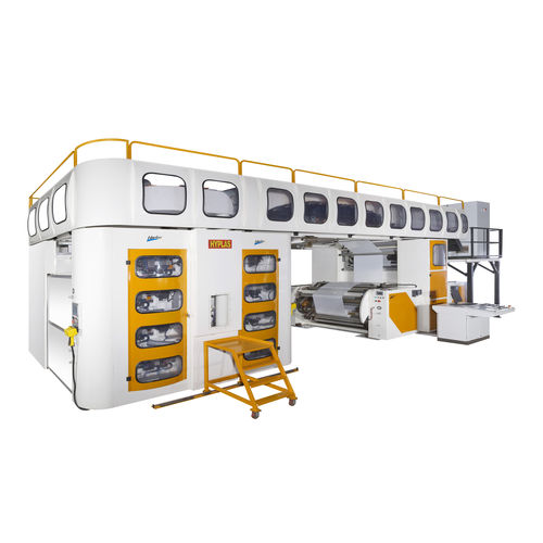 Macchina da stampa flessografica a 6 colori - PRIMEFLEX SERIES - HYPLAS Machinery Co., Ltd - per film in plastica