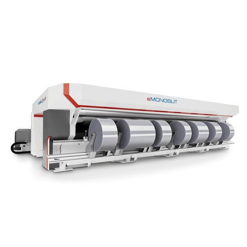 Taglierina ribobinatrice automatica - eMONOSLIT - IMS TECHNOLOGIES S.p.A. - per pellicole plastiche / per l'industria dell'imballaggio