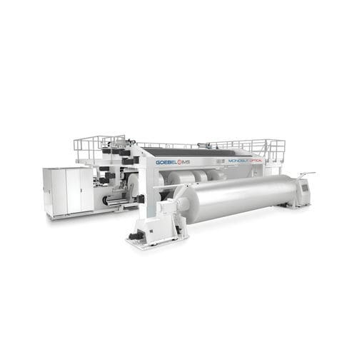 Taglierina ribobinatrice automatica - MONOSLIT OPTICAL - IMS TECHNOLOGIES S.p.A. - per pellicole plastiche / rapida