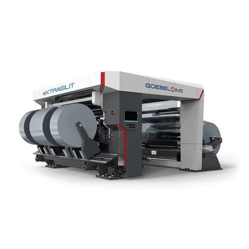 Taglierina ribobinatrice compatta - eXTRASLIT - IMS TECHNOLOGIES S.p.A. - modulare / per pellicole plastiche / economica