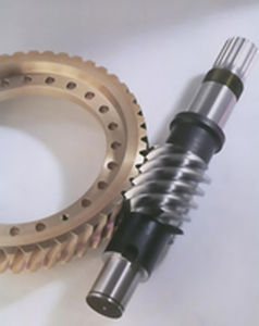 Ingranaggio a vite senza fine - GIRARD TRANSMISSIONS - a spirale / con flangia / su misura