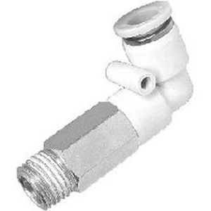 Raccordo pneumatico - APLL series  - AUTOMAX - filettato / rapido / gomito a 90°