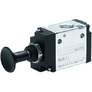 Distributore pneumatico a cassetto - DML22U32P series - AUTOMAX - ad azionamento manuale / a 3/2 vie