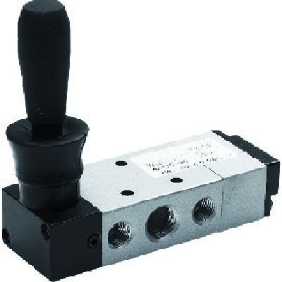 Distributore pneumatico a cassetto - DML22U53L series - AUTOMAX - a leva / a 5/3 vie
