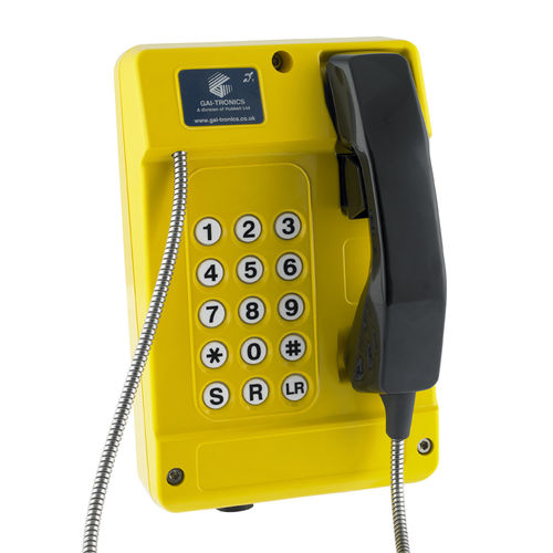 Telefono analogico - COMMANDER - ae&t - IP65 / per galleria / per rete stradale