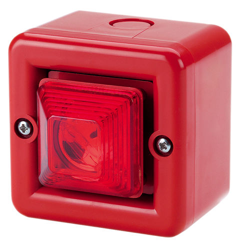 Diffusore di allarme sonoro con luci di segnalazione - MINITL - ae&t - IP66 / 104 dB