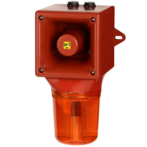 Sirena con luce a LED - O530BLV2 - ae&t - IP65 / 64 suoni