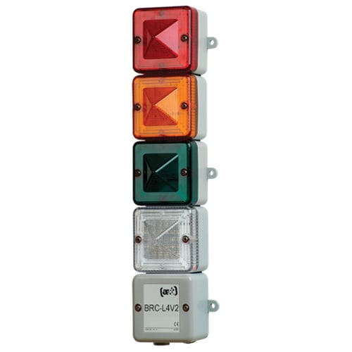 Colonna luminosa LED - BRC-L4V2 - ae&t - allo xeno / lampeggiante / a 4 colori