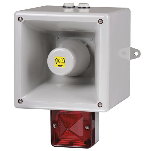 segnalatore acustico con luce a LED - ae&t