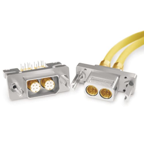 Connettore ad alta velocità - Smiths Interconnect - di dati / ottico / quadrax