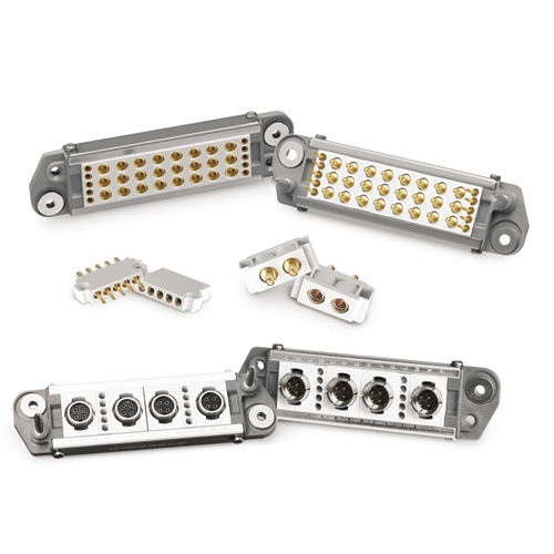 Connettore di dati - LHS series - Smiths Interconnect - di alimentazione elettrica / coassiale / quadrax