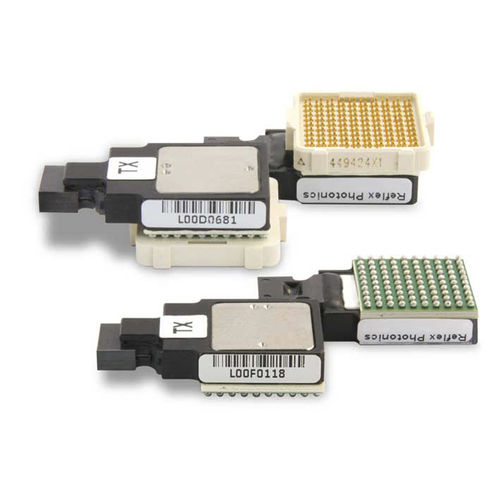 Ricetrasmettitore con microcontrollore - LightABLE LA - Smiths Interconnect - per fibra ottica / 12 canali / multimodale