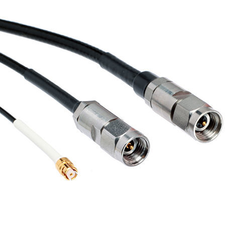 Cavo montato coassiale - SpaceNXT™ QT Series - Smiths Interconnect - RF / dritto / a bassa perdita