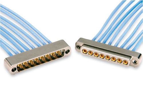 Connettore RF - MDHC series  - Smiths Interconnect - coassiale / multicoassiale / micro-D