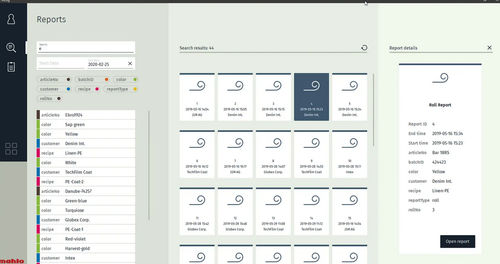 Software di visualizzazione - mLog / mPilot - Mahlo - registratore di dati / di analisi di dati / di stoccaggio