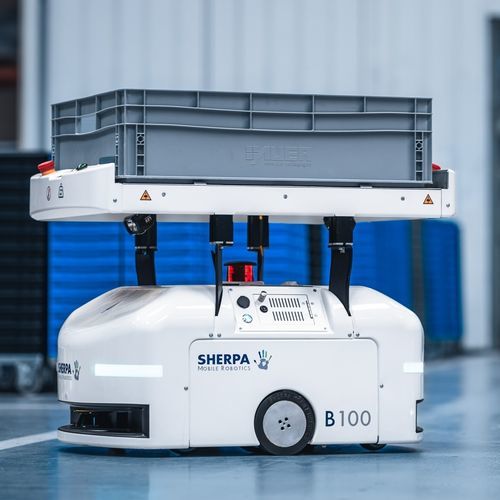 Robot mobile autonomo (AMR) per movimentazione - SHERPA B  - NORCAN - di trasferimento / da trasporto / di carico